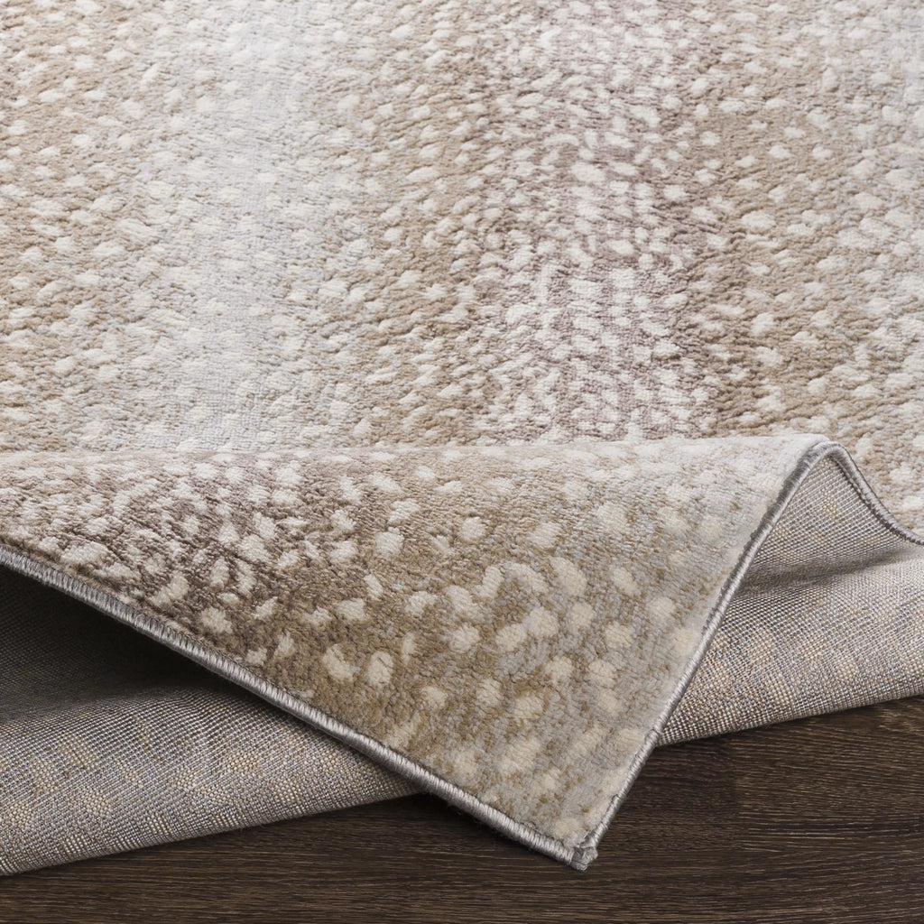Camel Light Gray Trellis Area Rug 9' x 12'3" N717