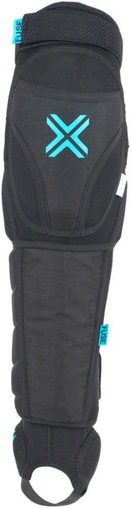 Black/Blue Knee Shin Ankle Combo Pad V1359