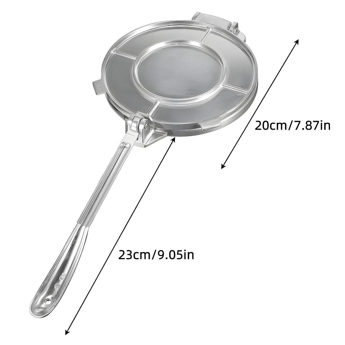 8 inch Heavy Duty Aluminum Alloy Tortilla Press U54683