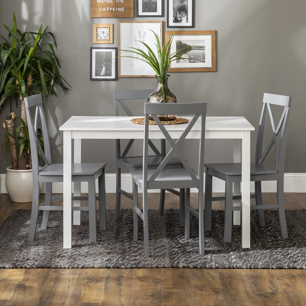 5-Piece Solid Wood Dining Set D226