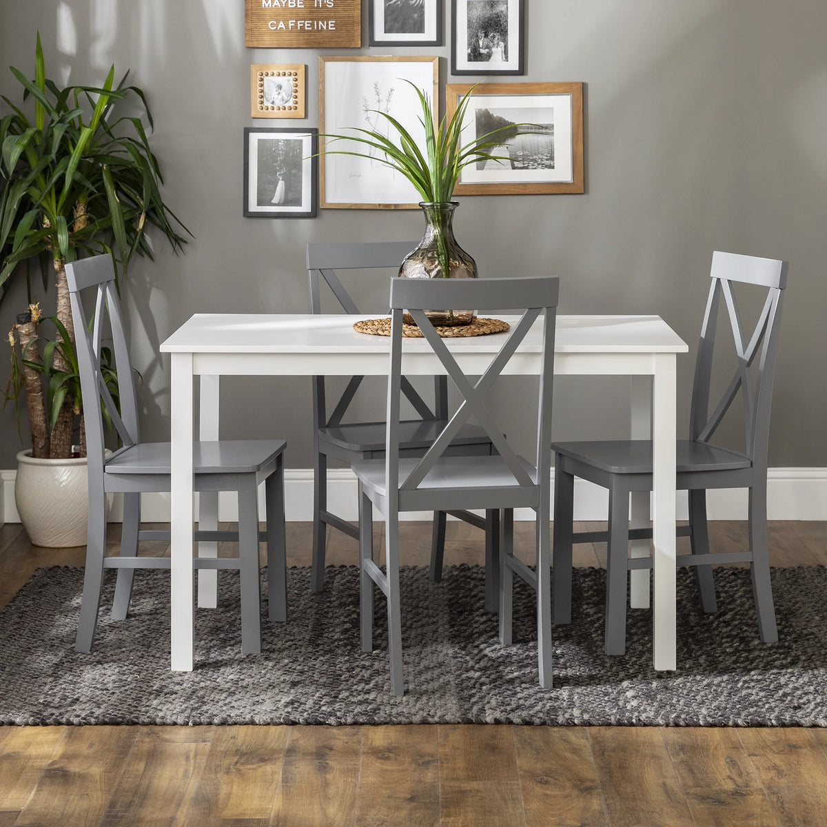 5-Piece Solid Wood Dining Set D226