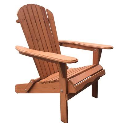 Solid Wood Folding Adirondack Chair C567297