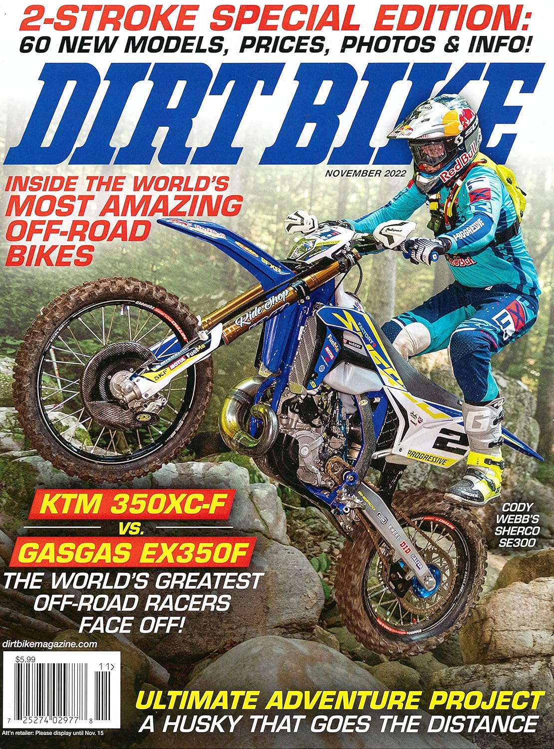 Dirt Bike Magazine November 2022 P530