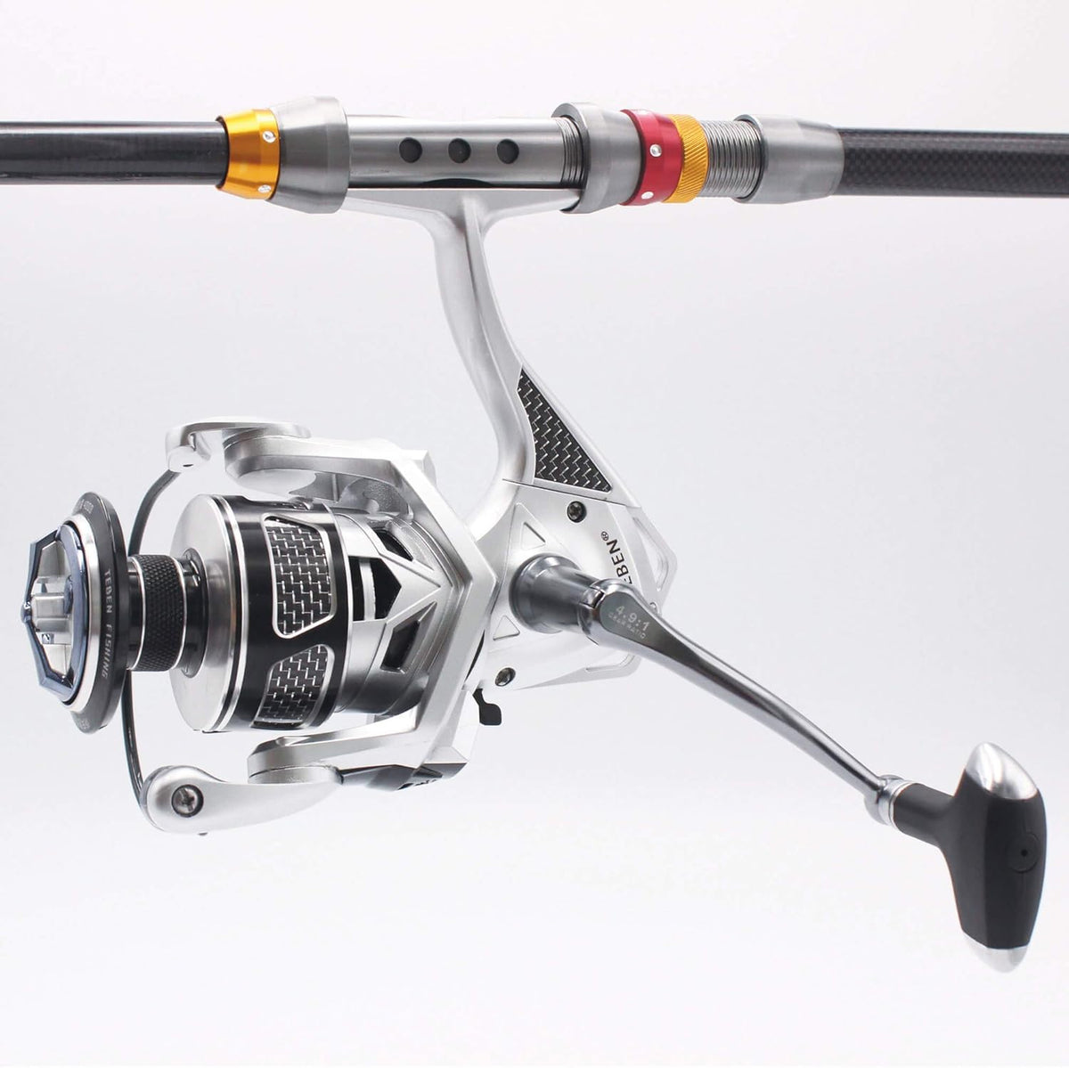 Carbon Fiber Aluminum Alloy Spinning Reel 5+1 BB Y348380
