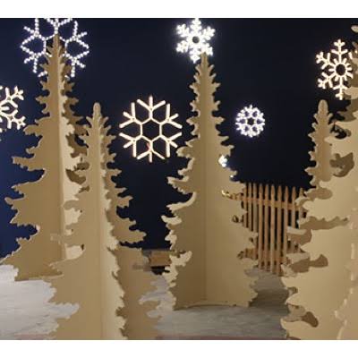 Snowflake Holiday Rope Light Motif, 24-Inch M806356