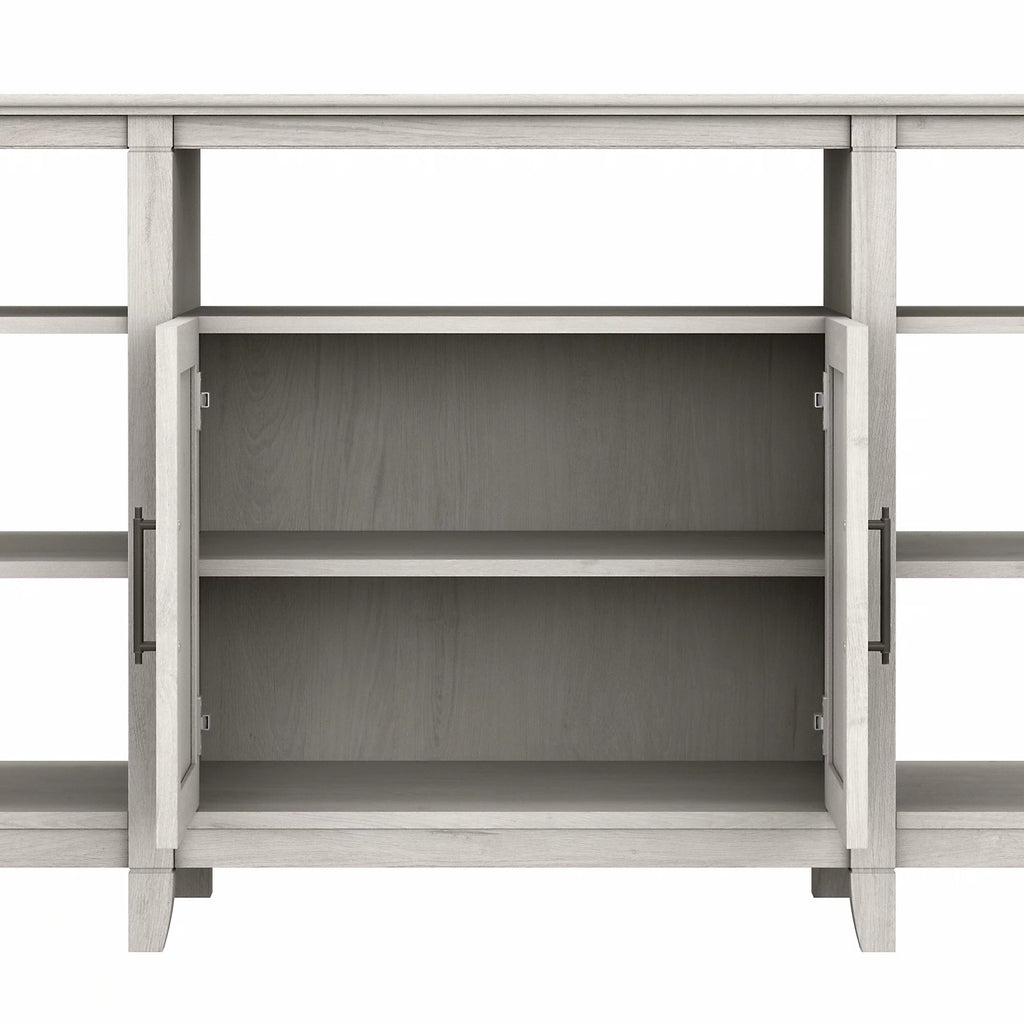 Linen White Oak Tall TV Stand for 65 Inch TV C577816