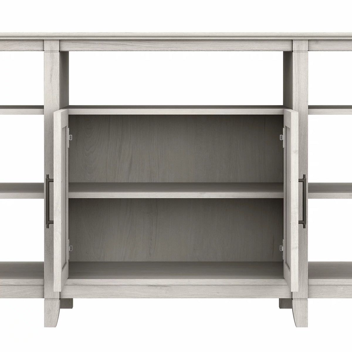 Linen White Oak Tall TV Stand for 65 Inch TV C577816