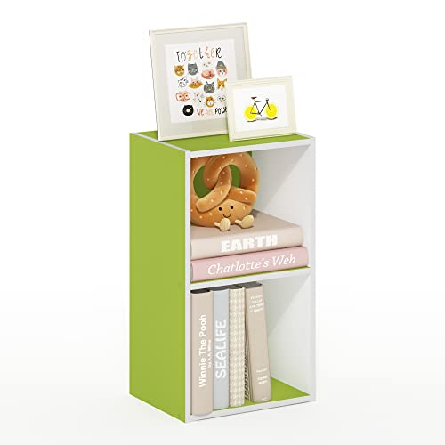 White 5-Cube Bookcase U956
