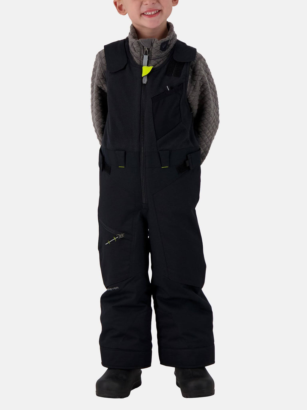 Black Boys Bib Pant F515