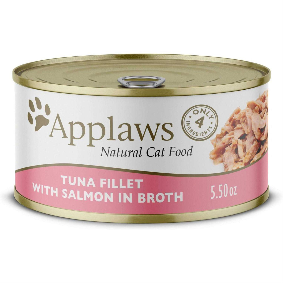 Tuna & Salmon in Broth Canned Wet Cat Food S704467