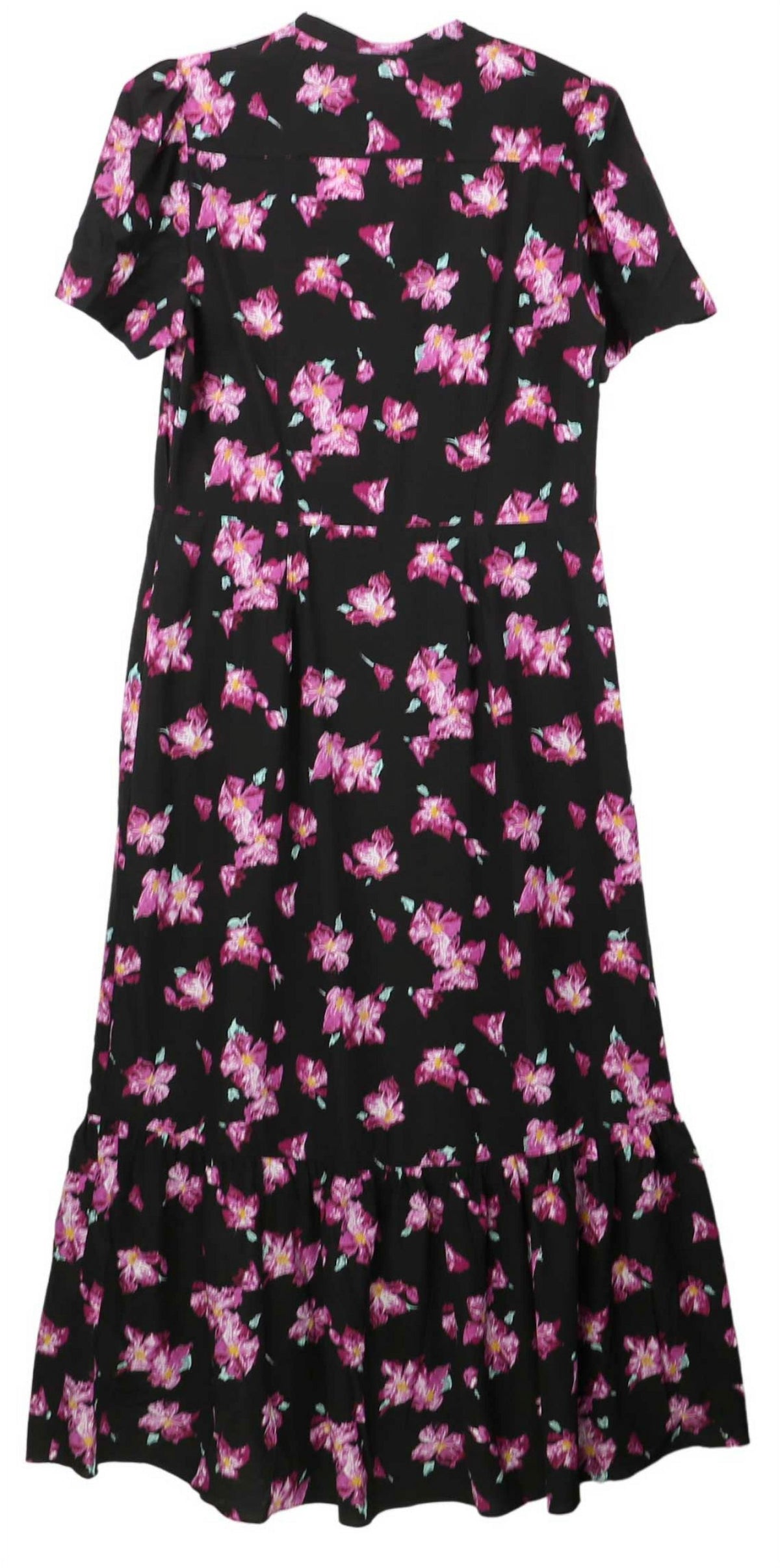 Black Floral Dress R37816