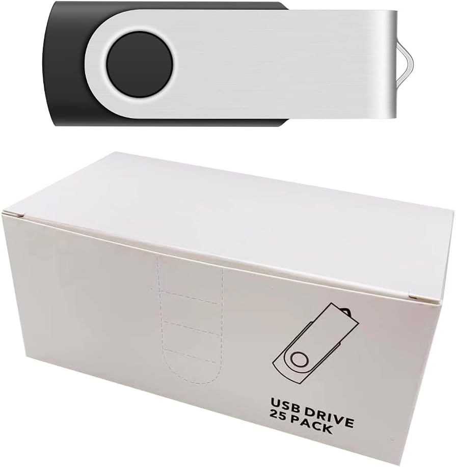 100 Pack USB 2.0 128MB Flash Drives V653801