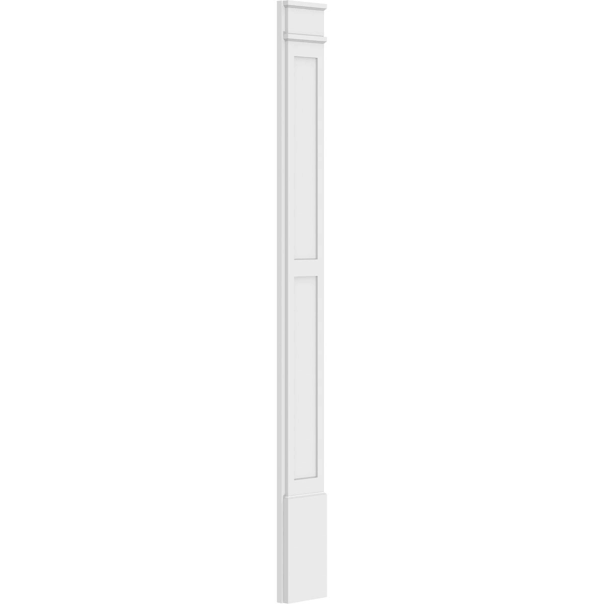 PVC Pilaster with Decorative Capital & Base (Pair) E5044