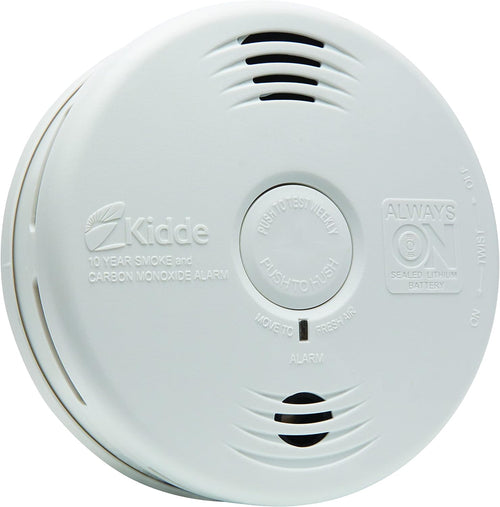 10-Year Battery Smoke & Carbon Monoxide Detector, 1 Count E8612