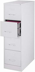 4 Drawer Light Gray Letter File Cabinet D52262