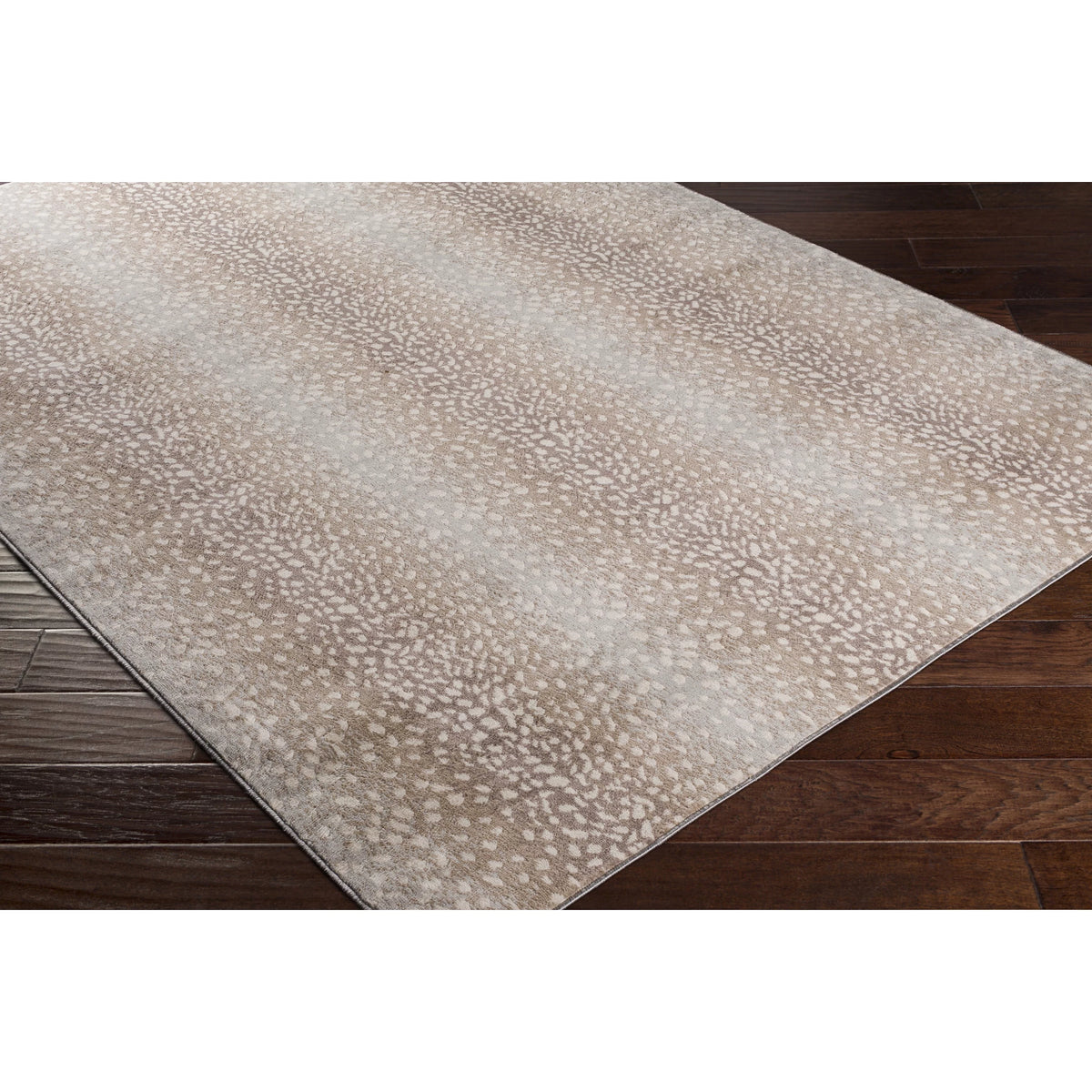 Camel Light Gray Trellis Area Rug 9' x 12'3" N717