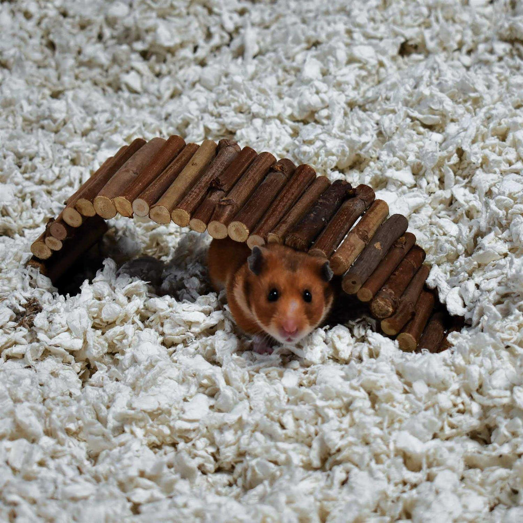 White Small Pet Bedding O814653