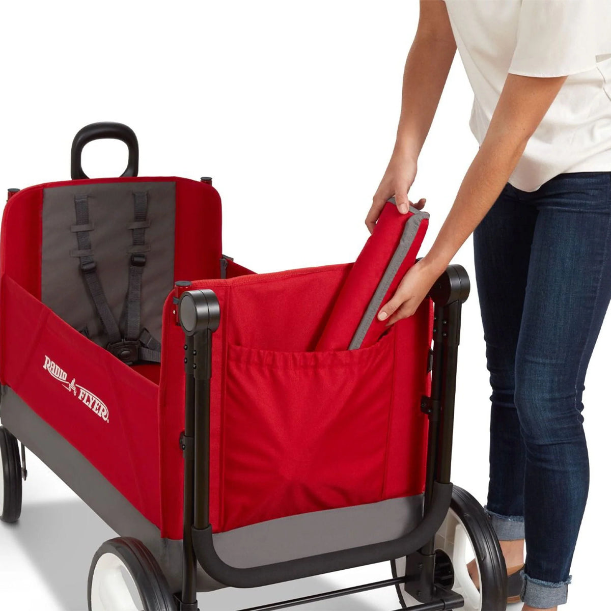 Red/Black Convertible Stroll N Wagon A381881