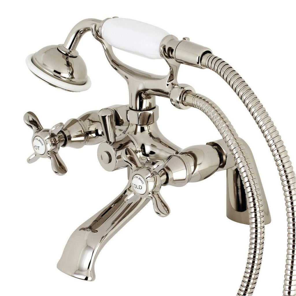 Chrome Clawfoot Tub Filler with Hand Shower W833524