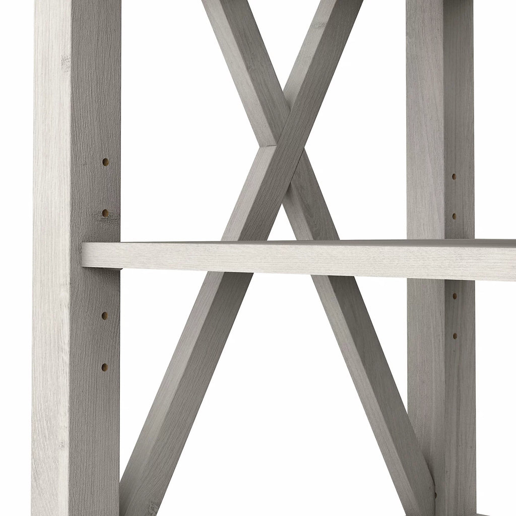 Linen White Oak Tall TV Stand for 65 Inch TV C577816