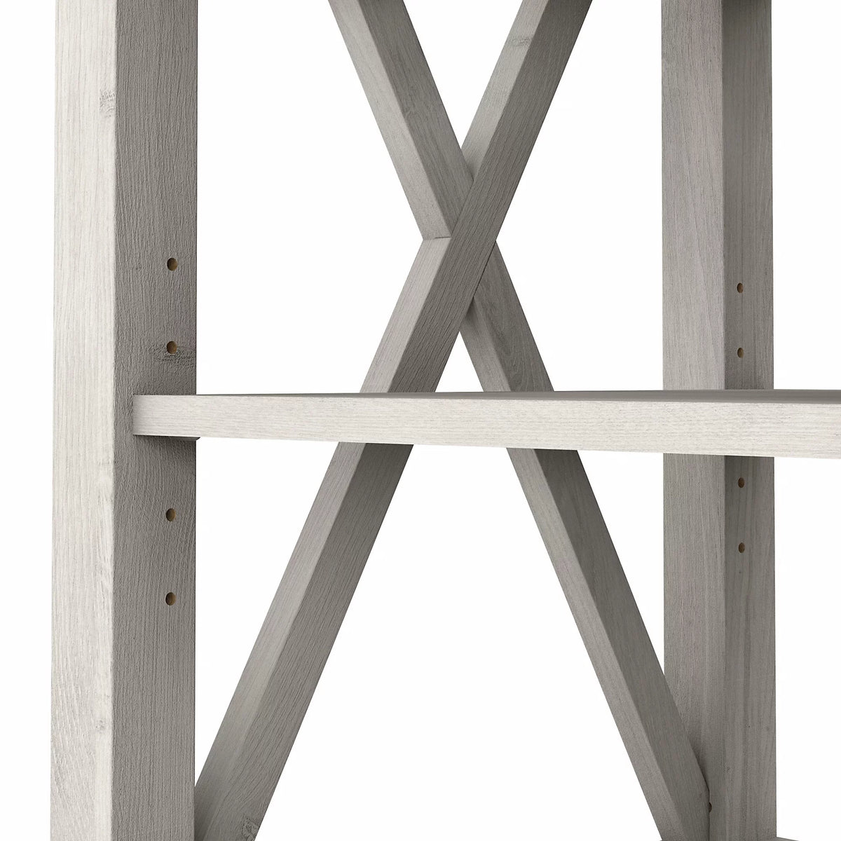 Linen White Oak Tall TV Stand for 65 Inch TV C577816