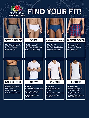 Men's Premium Tag-Free Cotton Underwear D4525