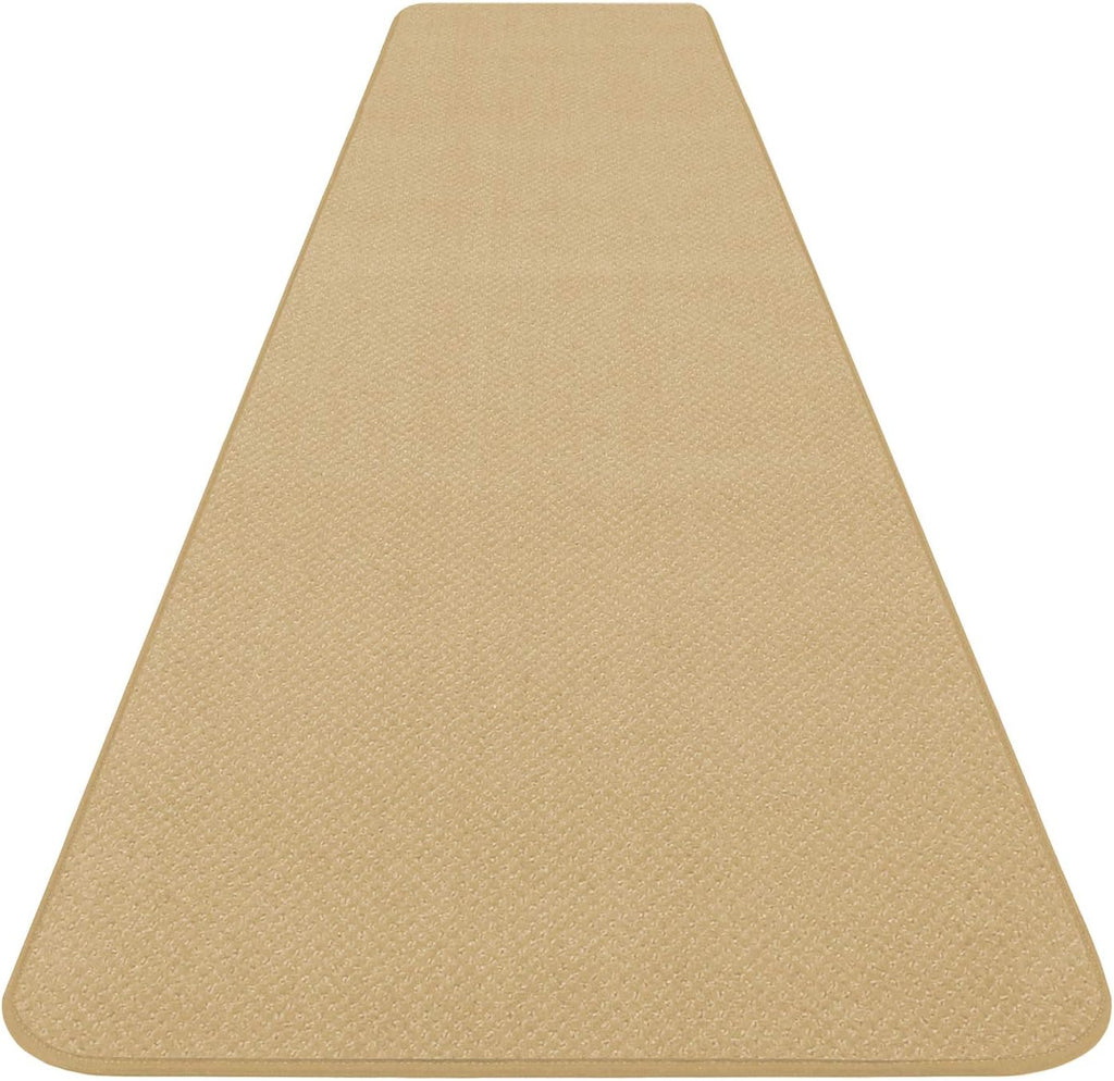 Camel Tan Skid-Resistant Carpet Runner 10 Feet X 36 Inches Z61786