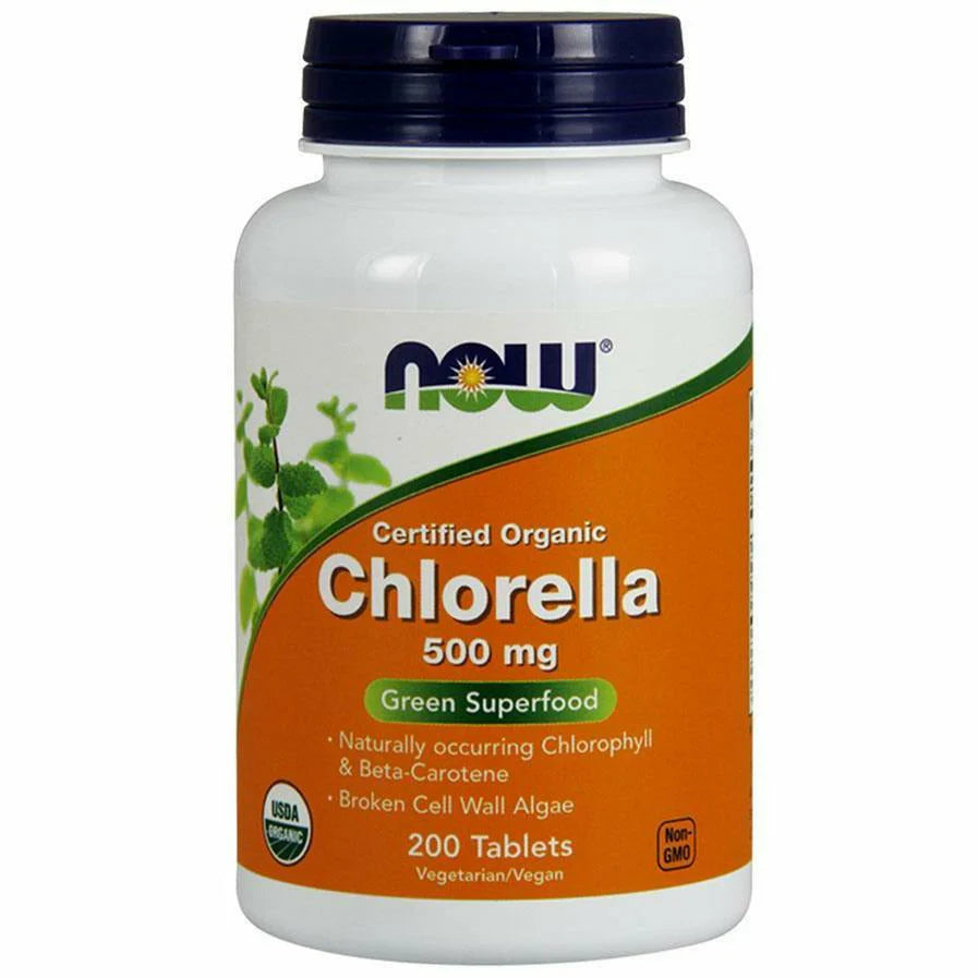 Organic Chlorella 500 mg 200 tabs K107445