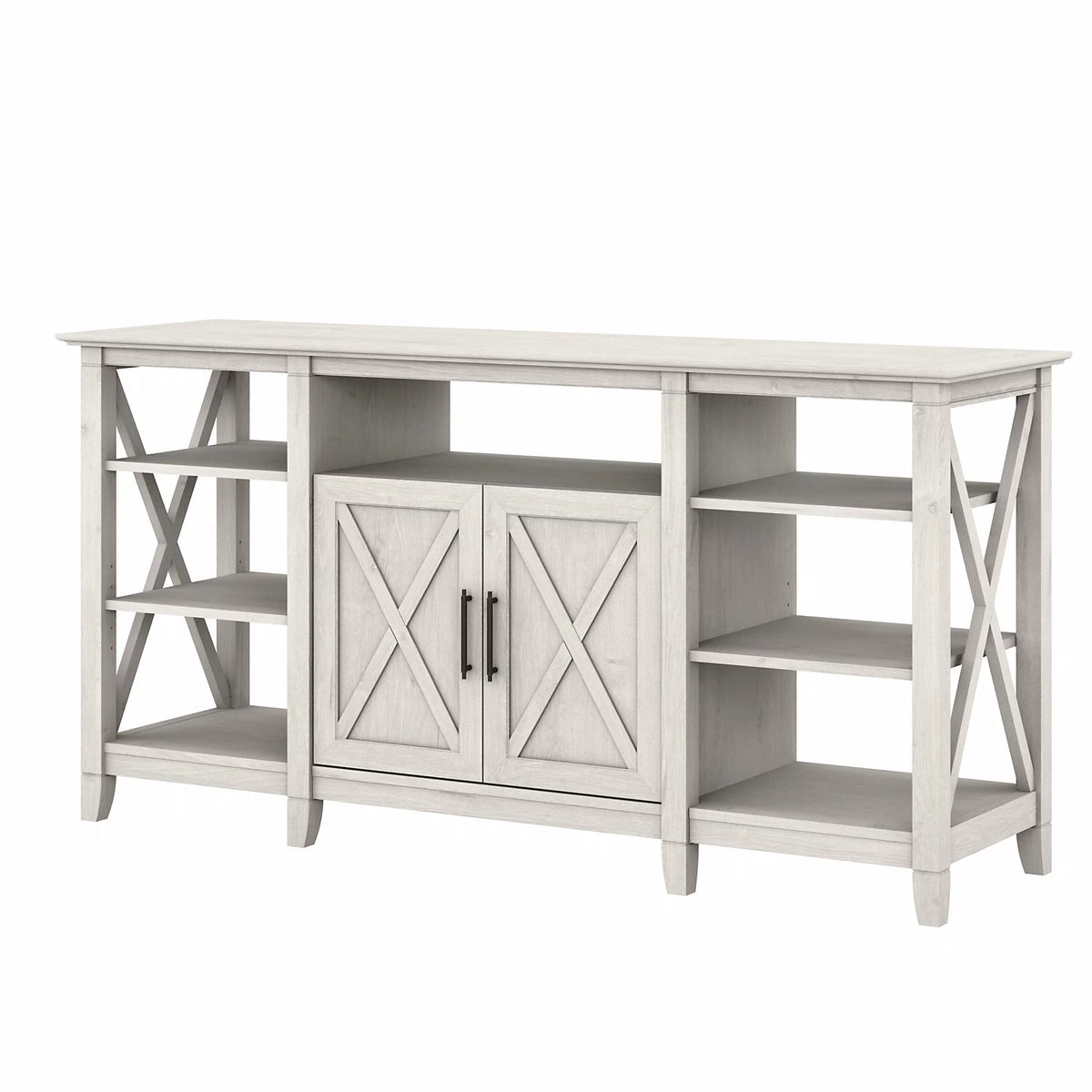 Linen White Oak Tall TV Stand for 65 Inch TV C577816