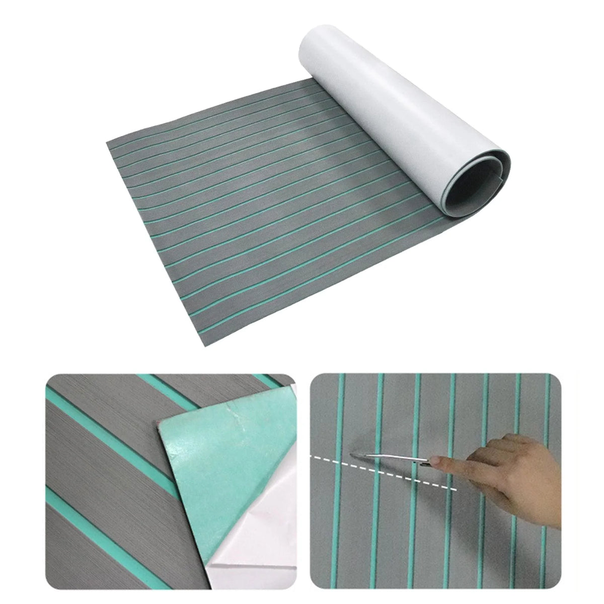 EVA Foam Teak Decking Boat Flooring Sheet V6275