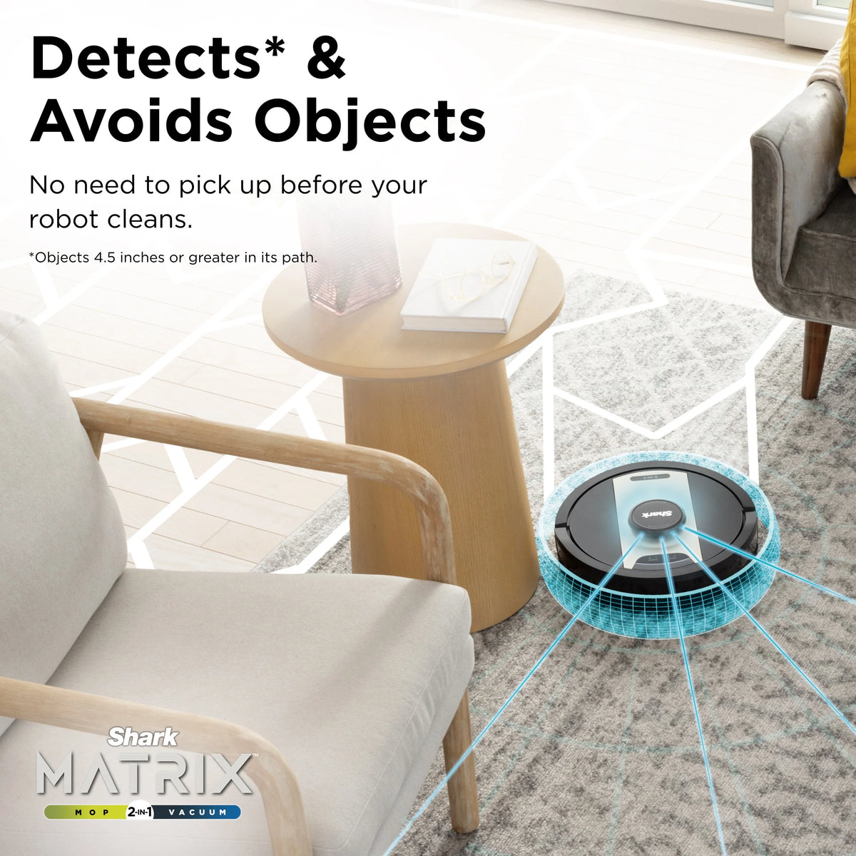 2-in-1 Robot Vacuum & Mop P70632