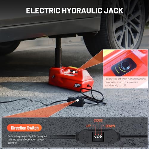 5 Ton Hydraulic Electric Car Jack A91714