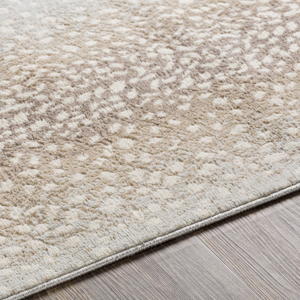 Camel Light Gray Trellis Area Rug 9' x 12'3" N717