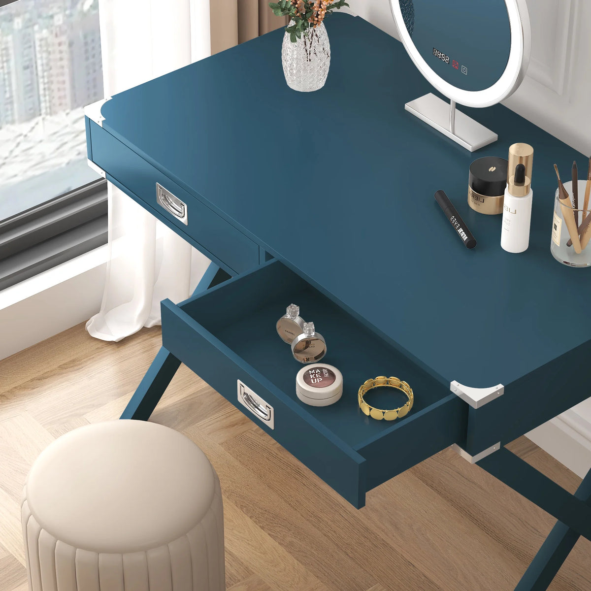 Solid Wood Computer Desk Q8721
