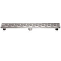2x22 Linear Grid Shower Drain T7778