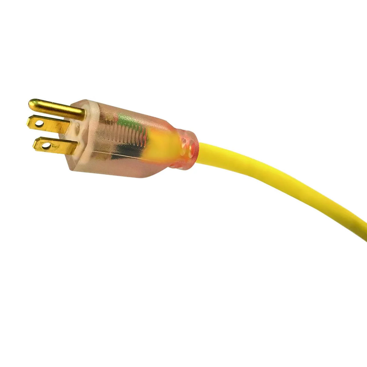 Yellow SJTW 15A Lighted Cord Set Q681087