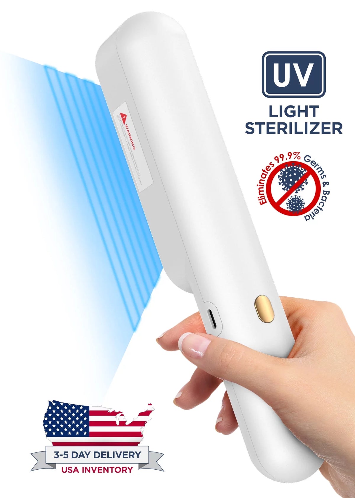 Portable UV-C LED Sanitizer Wand Z45833