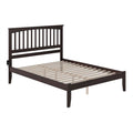 Queen Spindle Platform Bed in Espresso I753