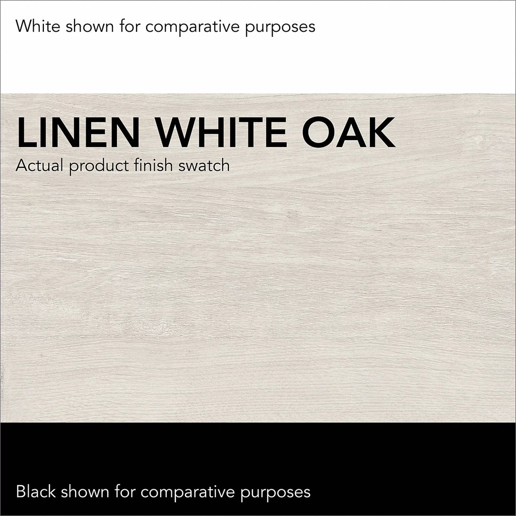 Linen White Oak Tall TV Stand for 65 Inch TV C577816