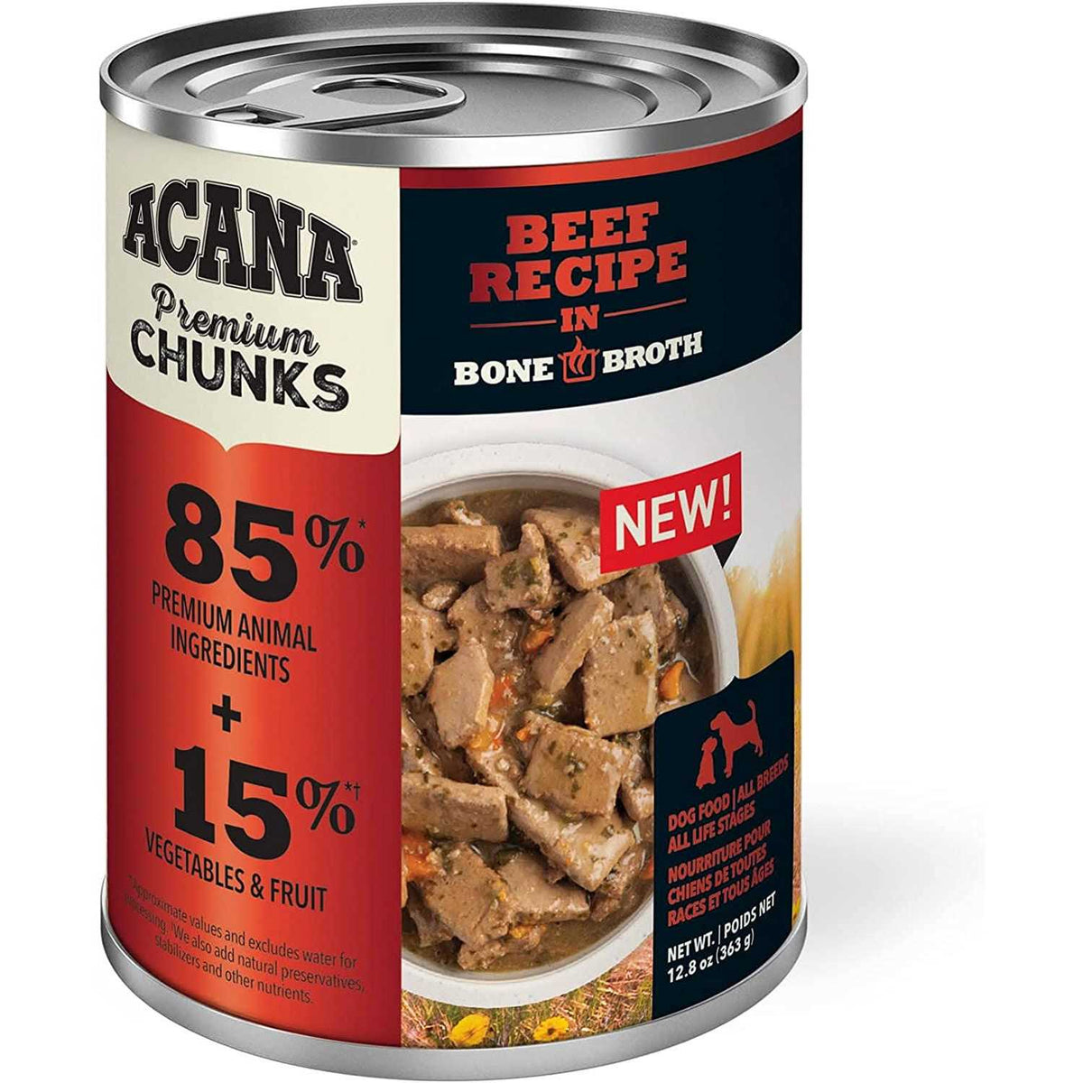 Beef Recipe Dog Food in Bone Broth C8059