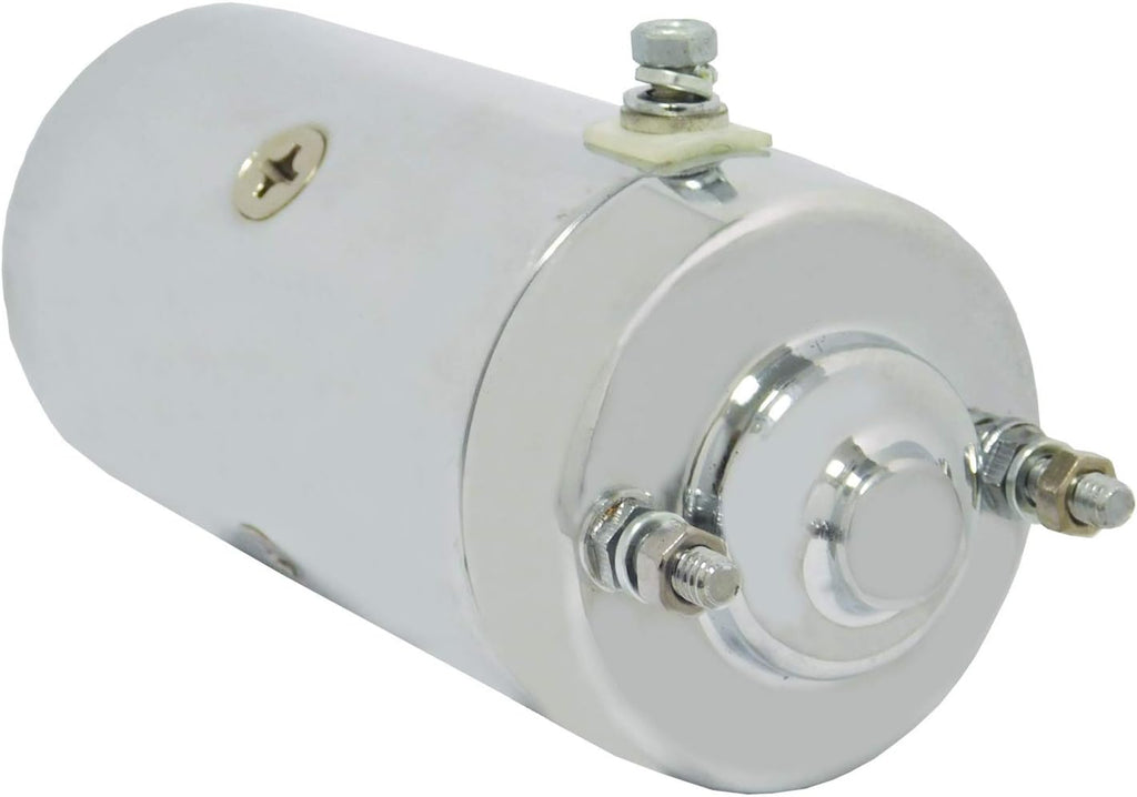 Chrome Starter Motor Compatible With Harley Davidson Electra Glide H335980