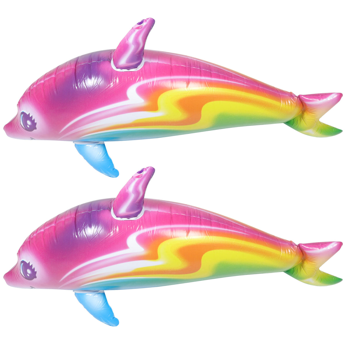 2pcs Inflatable Dolphin Toys Pool Party Favors R11151