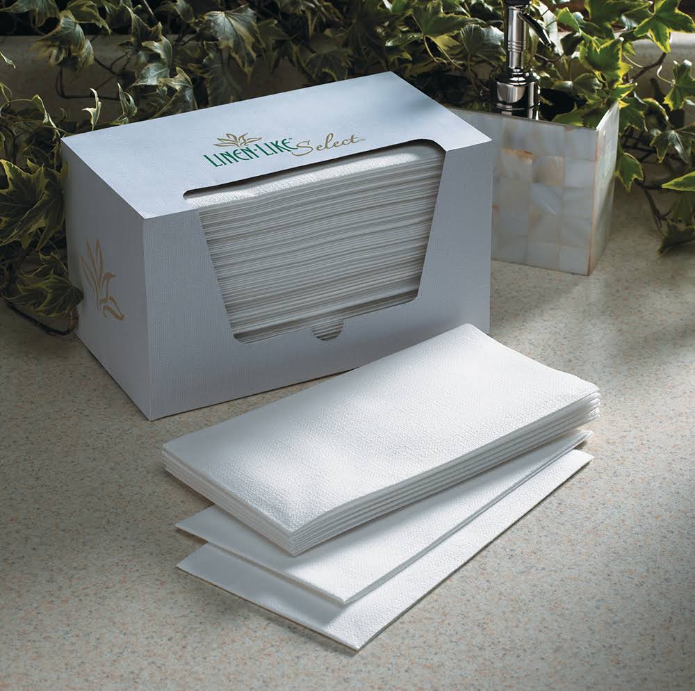 White Guest Towel A485226