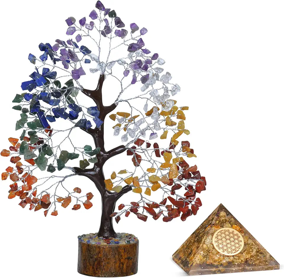 Crystal Tree Chakra Decor A890792