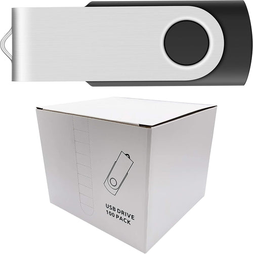 100 Pack USB 2.0 128MB Flash Drives V653801