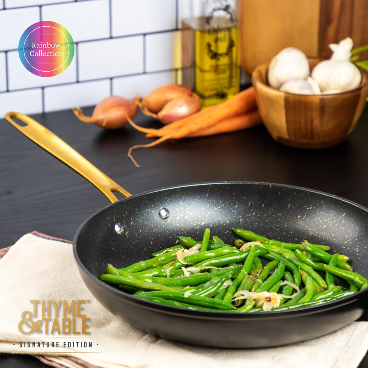 Non-Stick 12" Black Fry Pan P177