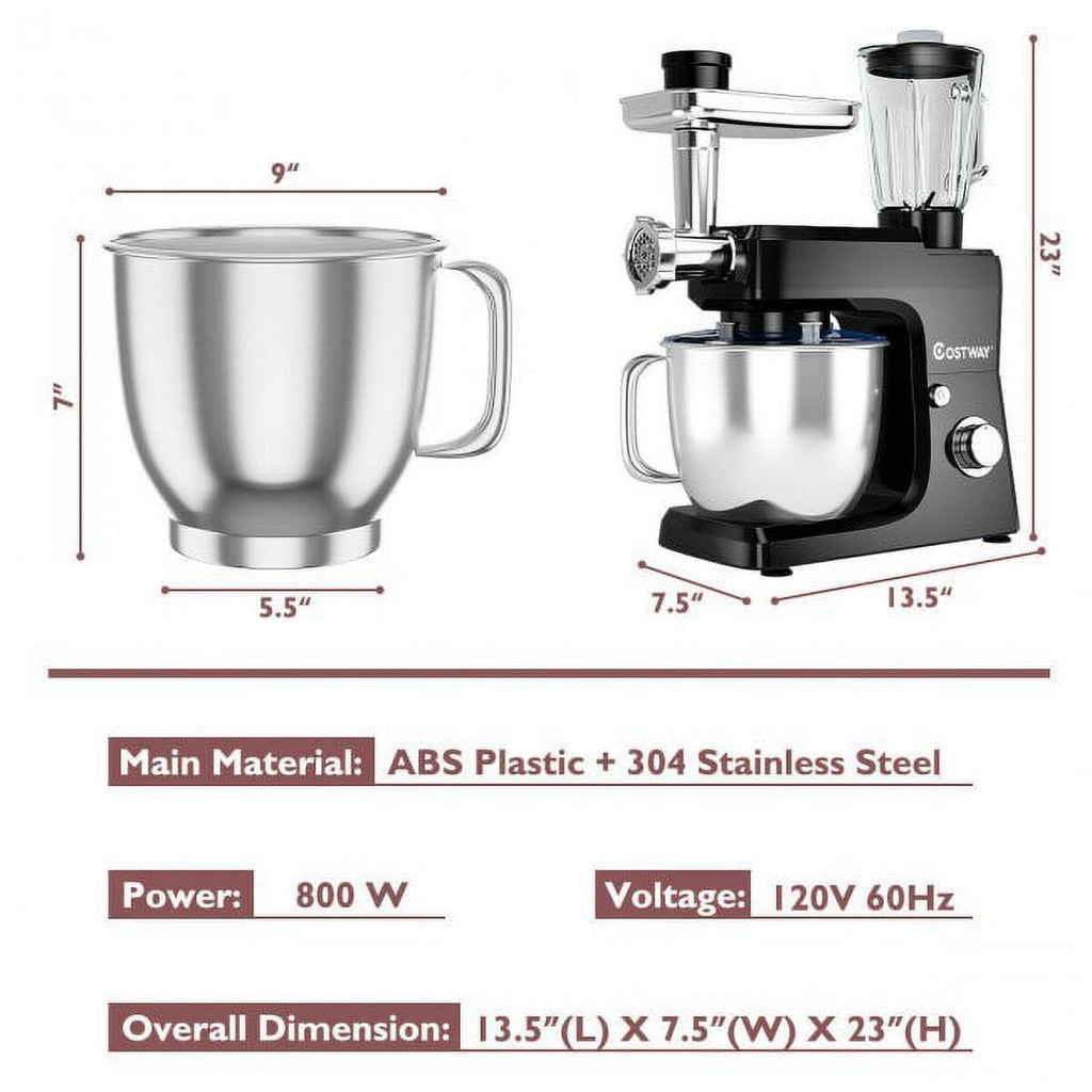 3-in-1 Stand Mixer 7 quart T324798