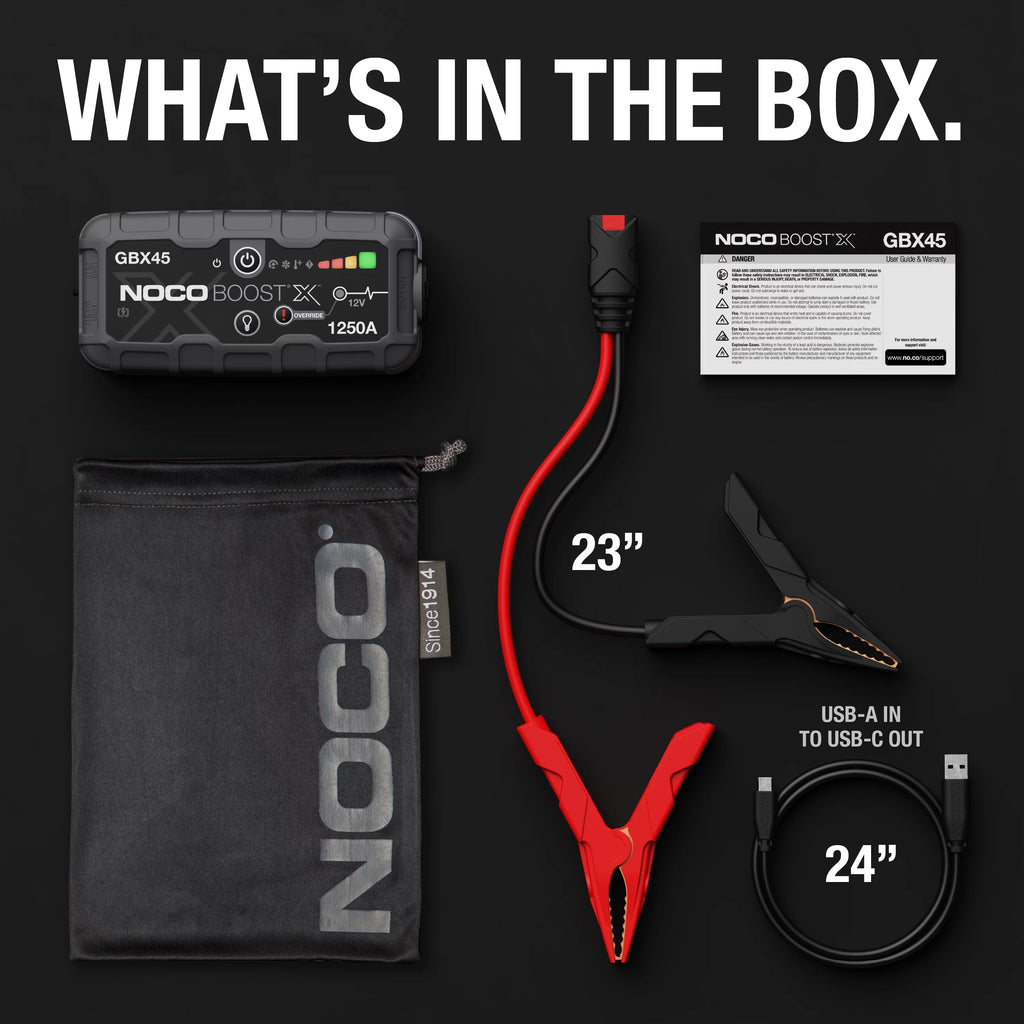 1250A 12V Portable Lithium Jump Starter Y21630