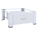 White Pedestal with Drawer Y174