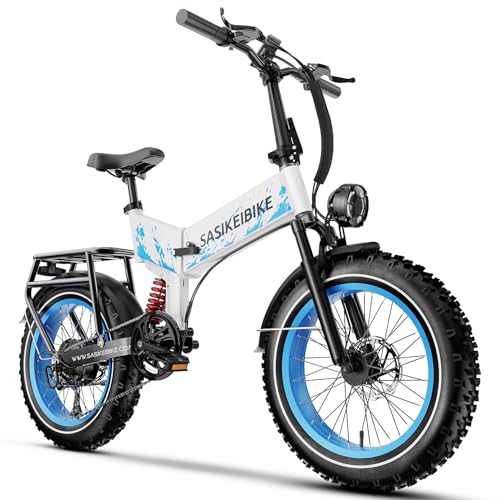 52v 20AH Full Suspension Electric Bike with 20"x 4.0 Fat Tire M793996